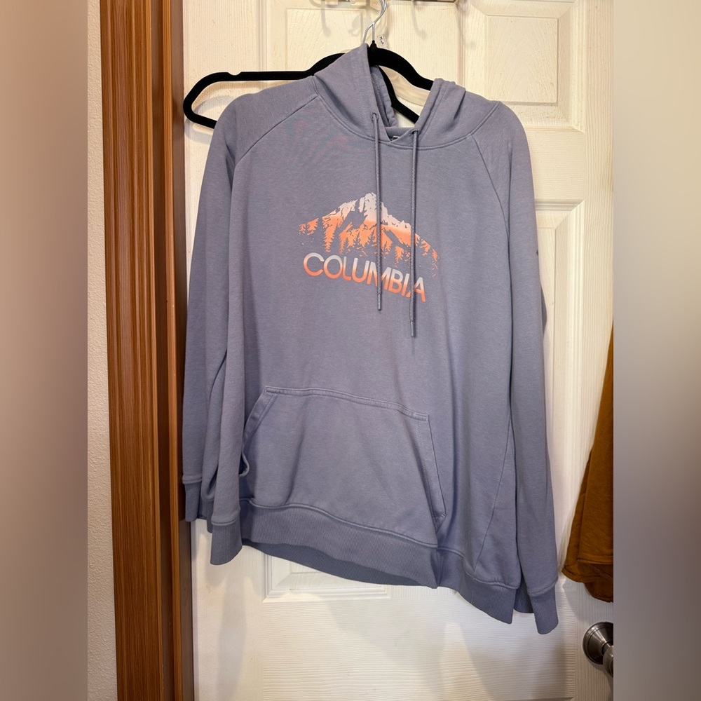 Columbia screen printed hoodie